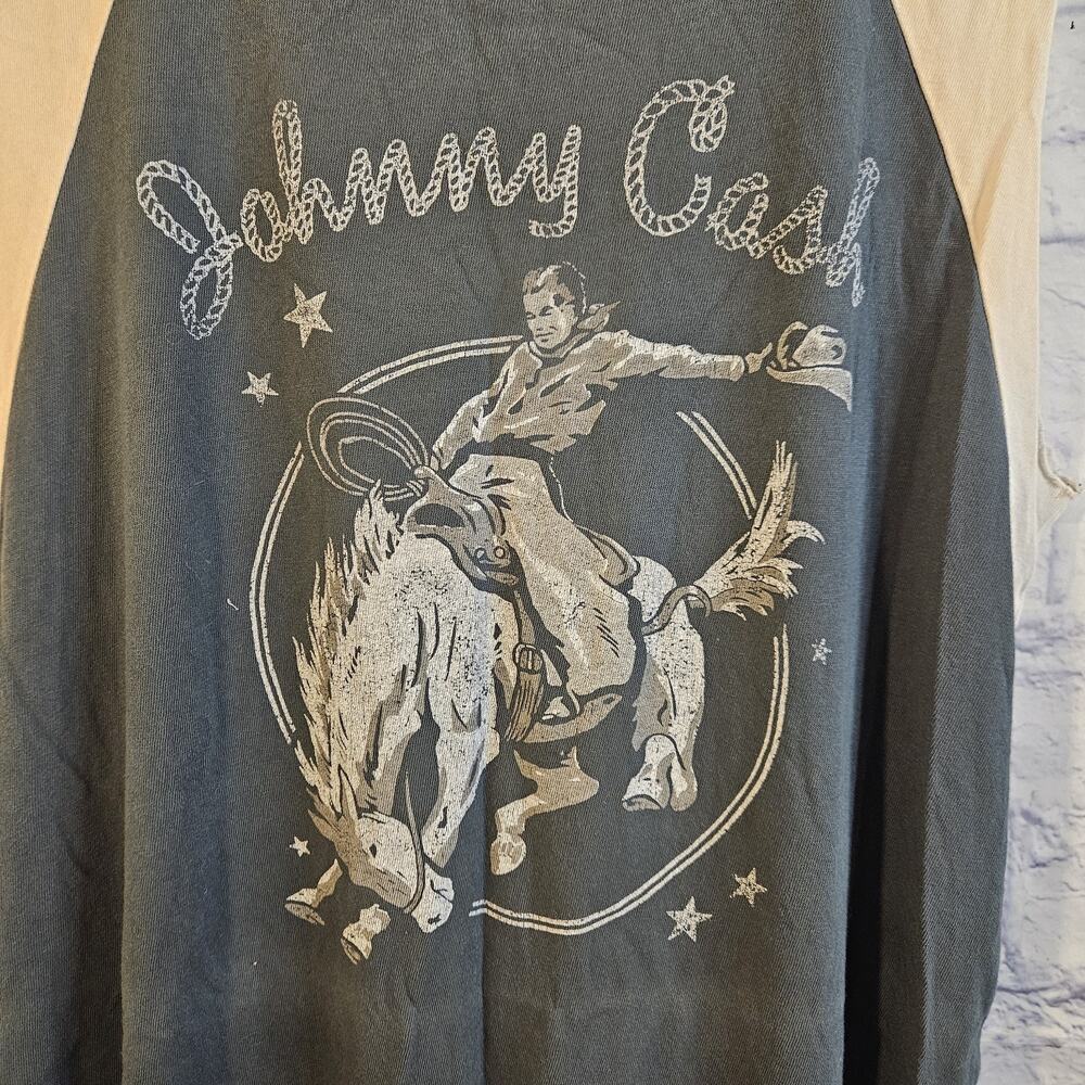 Daydreamer x Free People Johnny Cash Tank Top Shirt Size L Large - Picture 2 of 8